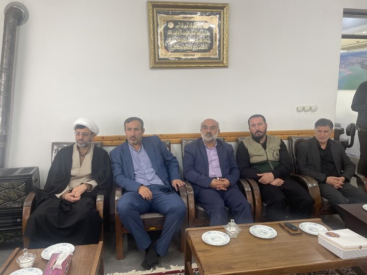 تصاویر/ دیدار امام جمعه نوشهر با فرمانده سپاه این شهرستان