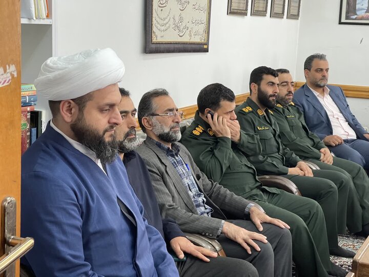 تصاویر/ دیدار امام جمعه نوشهر با فرمانده سپاه این شهرستان