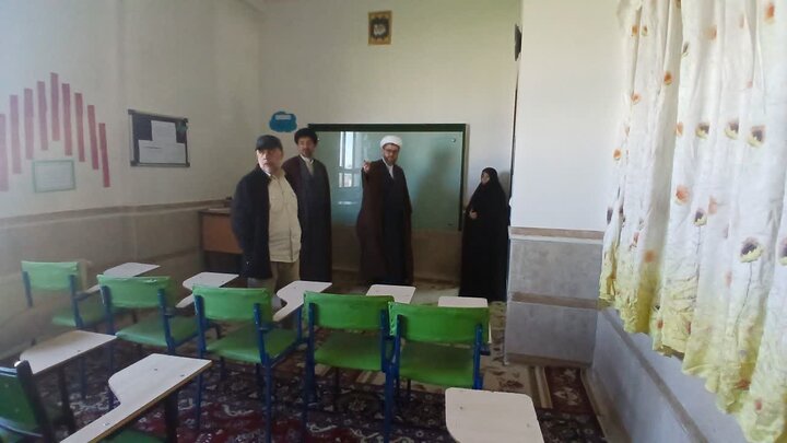 تصاویر/ بازدید مدیر حوزه علیمه خواهران آذربایجان غربی از مدرسه علمیه خواهران میاندوآب