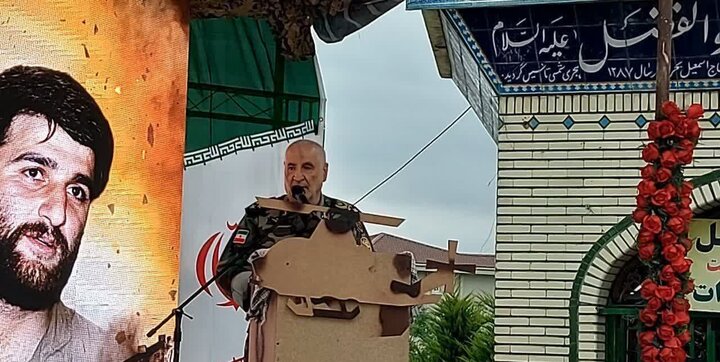 تصاویر/ مراسم سالگرد شهادت امیر علی اکبر شیرودی در تنکابن