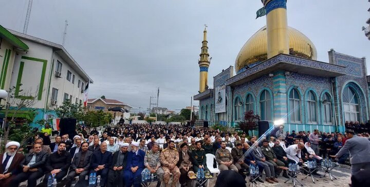 تصاویر/ مراسم سالگرد شهادت امیر علی اکبر شیرودی در تنکابن