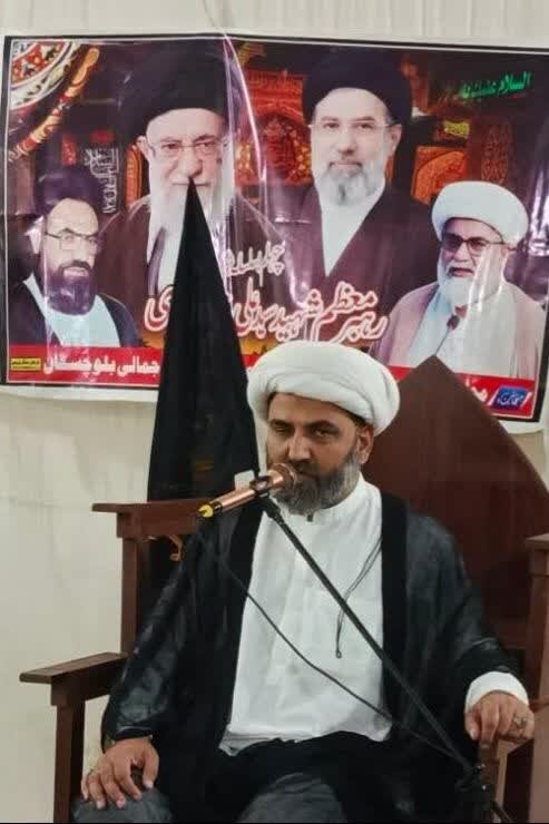 ڈیرہ مراد جمالی میں رہبر شہید (رہ) کے چہلم کے سلسلہ میں مجلس عزا کا انعقاد