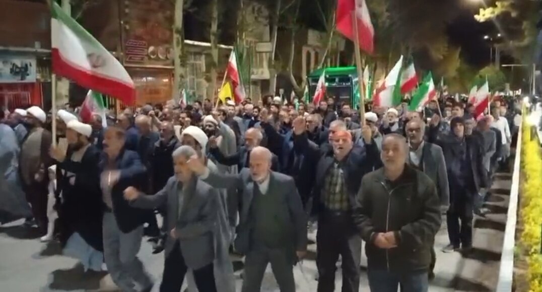 فیلم| شکوه حضور آشتیانی ها در شصت و هفتمین شب بیعت با رهبر معظم انقلاب