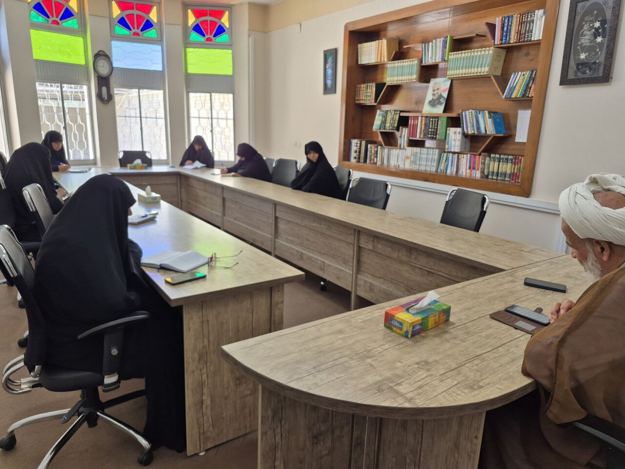 تصاویر/ جلسه اخلاق در مرکز مدیدیت‌ حوزه علمیه خواهران استان کرمان