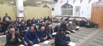 تصاویر/ برگزاری سالگرد شهادت شهدای خانطومان در مسجد اعظم لاریم