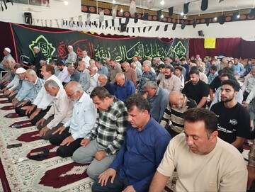 نمازجمعه امروز شهر سعدآباد به روایت تصاویر