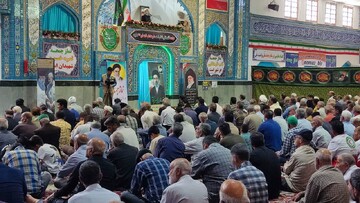 تصاویر| نماز جمعه عبادی سیاسی بیرجند