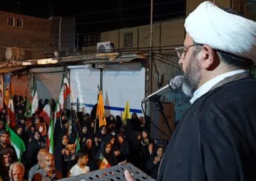 تصاویر/ حضور و سخنرانی عضو مجلس خبرگان رهبری در جمع مردم باغملک