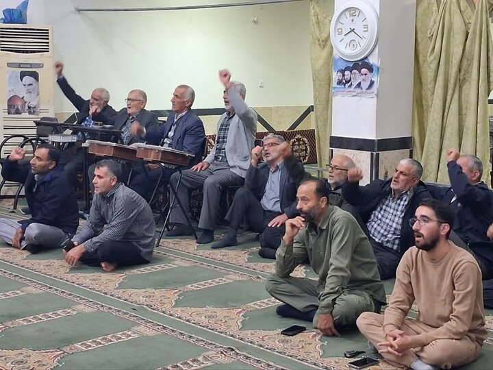 تصاویر/ برگزاری سالگرد شهادت شهدای خانطومان در مسجد اعظم لاریم