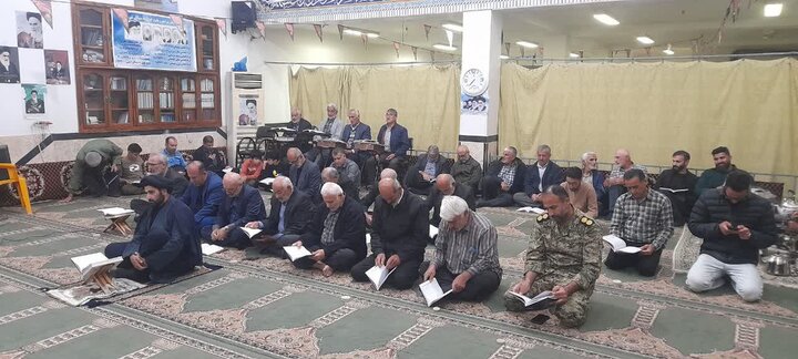 تصاویر/ برگزاری سالگرد شهادت شهدای خانطومان در مسجد اعظم لاریم