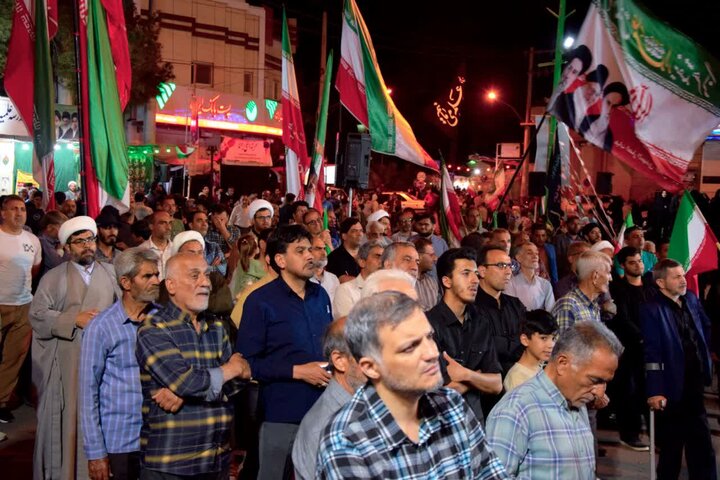 تصاویر/موج شصت و هشتم میدان داری مردم مبعوث آران و بیدگل