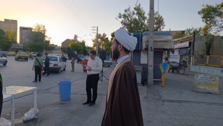 تصاویر/ استمرار فعالیت موکب مدرسه علمیه امام خامنه ای ارومیه