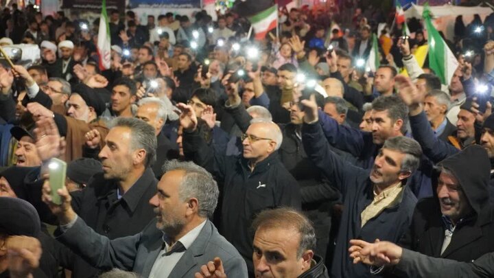 تصاویر/ تجمع مردمی چالدران در موج شصت و هشتم