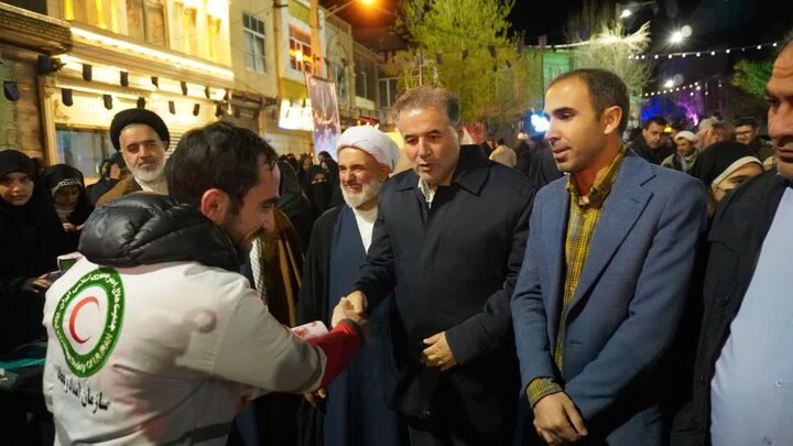 تصاویر/ تجمع مردمی چالدران در موج شصت و هشتم