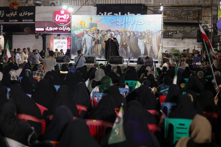تصاویر/ بوشهر ایستاده در میدان