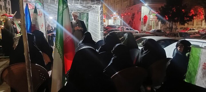 تصاویر | برپایی موکب تبلیغی ـ تبیینی  مدرسه علمیه خدیجه کبری(س) زنجان