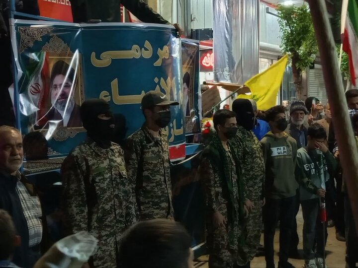 تصاویر/حضور فرمانده سپاه حضرت روح‌الله استان مرکزی در جمع مردم شازند