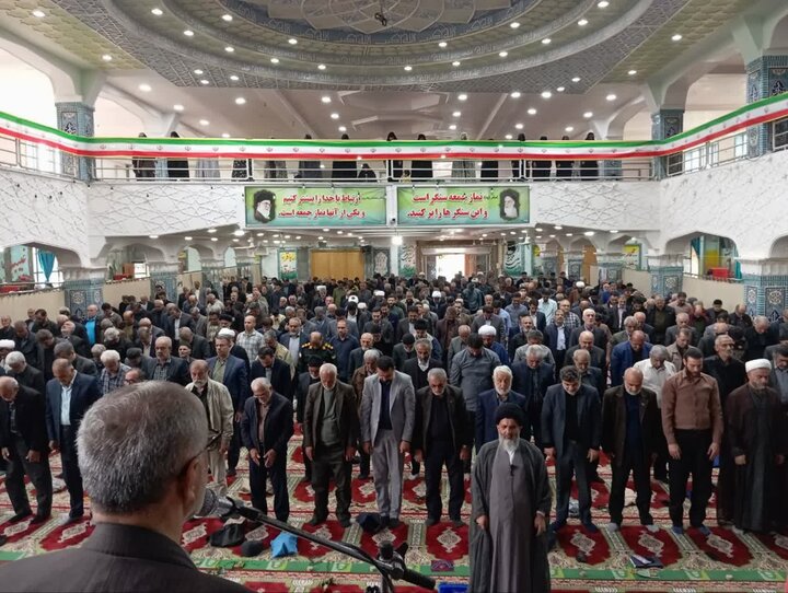 تصاویر/ اقامه باشکوه نماز جمعه جویبار به امامت حجت الاسلام محمدی در هجدهم اردیبهشت