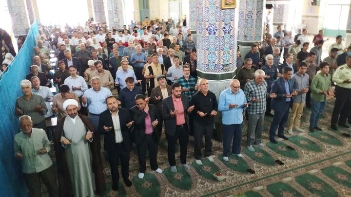 تصاویر/ اقامه نمازجمعه شهر کوهبنان
