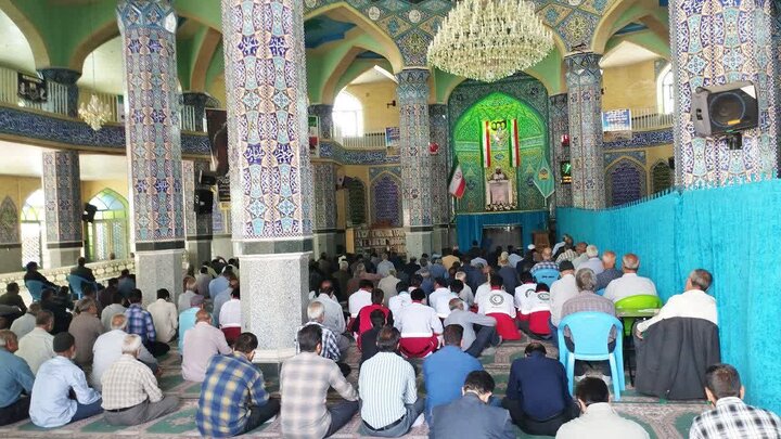 تصاویر/ اقامه نمازجمعه شهر کوهبنان