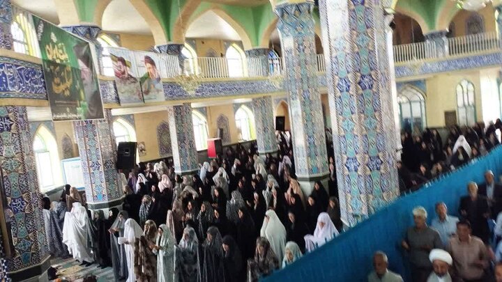 تصاویر/ اقامه نمازجمعه شهر کوهبنان
