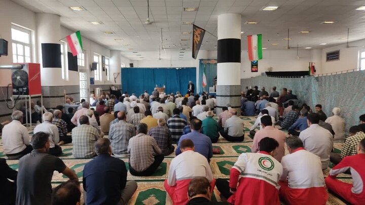 تصاویر/ اقامه نمازجمعه شهر کشکوئیه