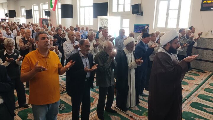 تصاویر/ اقامه نمازجمعه شهر کشکوئیه