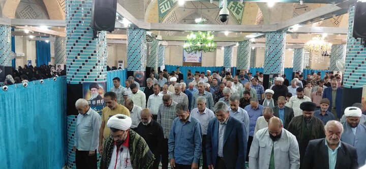 تصاویر/ اقامه نمازجمعه شهر انار
