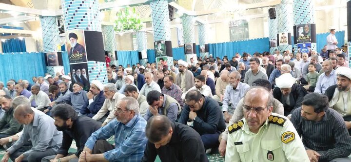 تصاویر/ اقامه نمازجمعه شهر انار