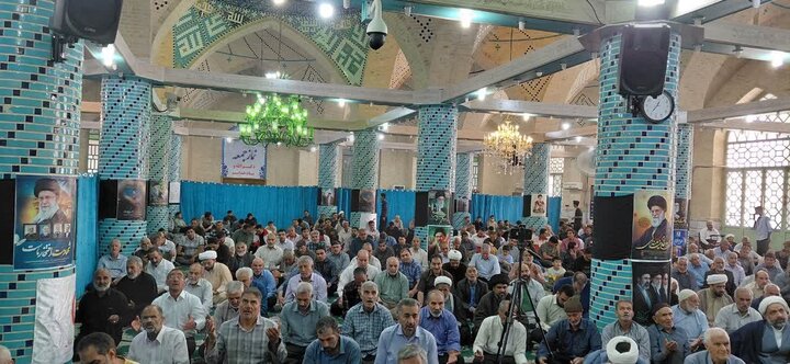 تصاویر/ اقامه نمازجمعه شهر انار