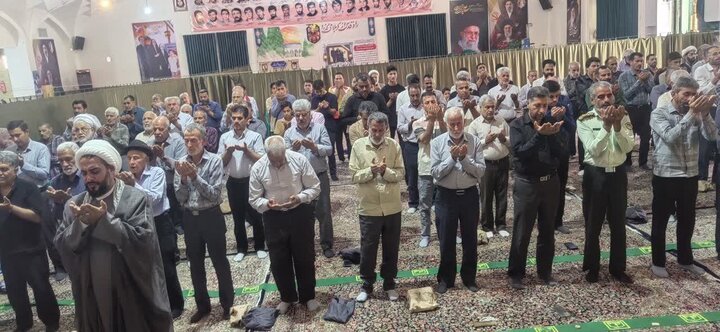 تصاویر/ اقامه نمازجمعه شهر خانوک