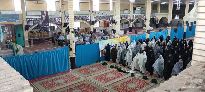 تصاویر/ اقامه نمازجمعه شهر پاریز