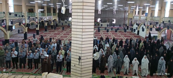 تصاویر/ اقامه نمازجمعه شهر پاریز