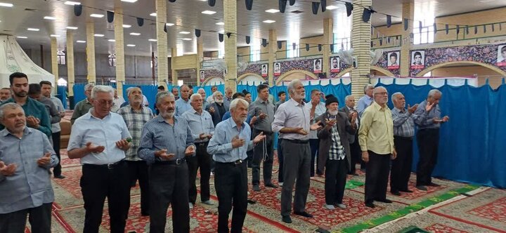 تصاویر/ اقامه نمازجمعه شهر پاریز