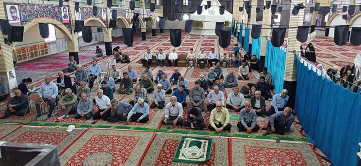 تصاویر/ اقامه نمازجمعه شهر پاریز