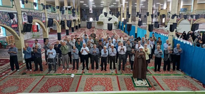 تصاویر/ اقامه نمازجمعه شهر پاریز