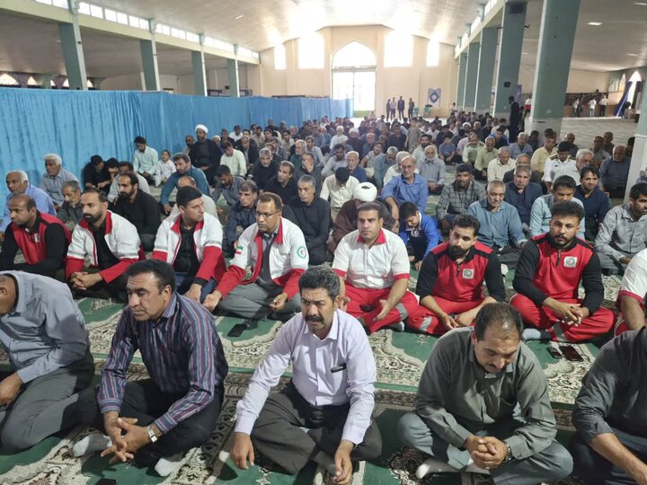 تصاویر/ اقامه نمازجمعه شهر عنبرآباد