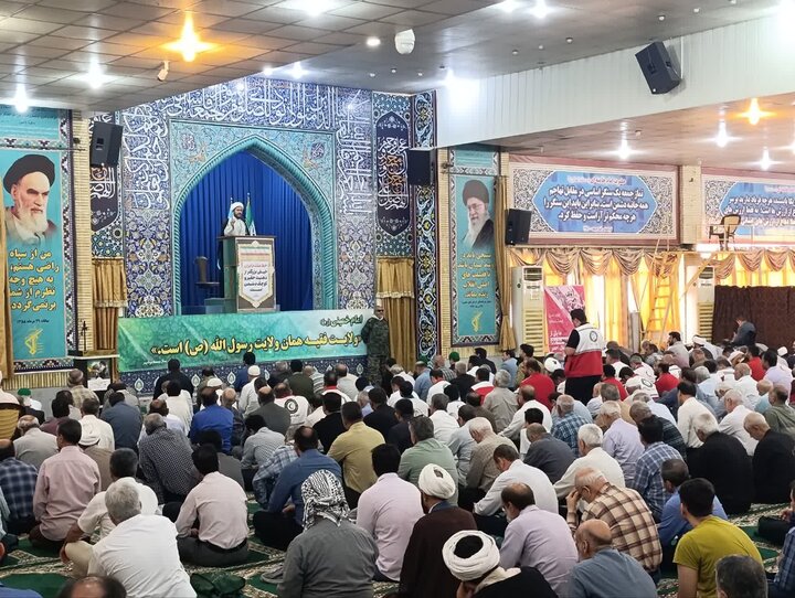 نمازجمعه امروز شهر بوشهر به روایت تصاویر