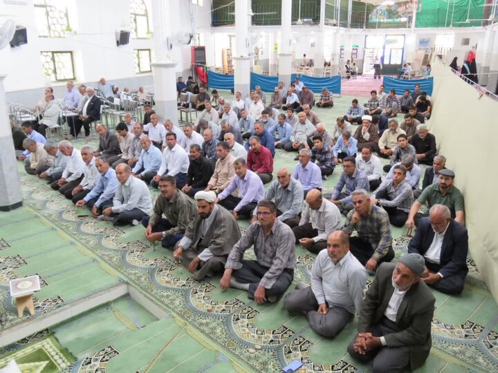 تصاویر/ اقامه نمازجمعه امین‌شهر