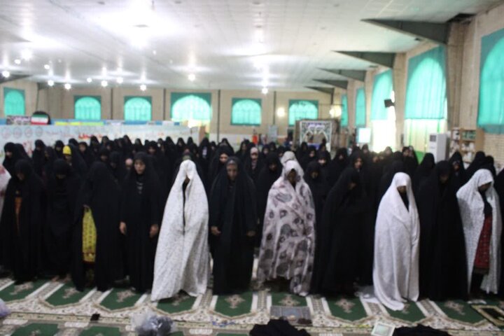 تصاویر/ آیین عبادی سیاسی نماز جمعه شهرستان دلگان