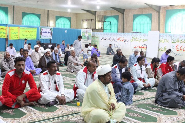 تصاویر/ آیین عبادی سیاسی نماز جمعه شهرستان دلگان