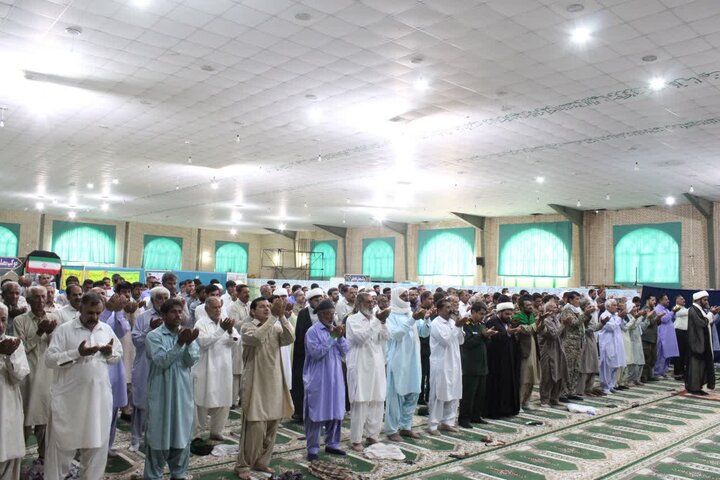 تصاویر/ آیین عبادی سیاسی نماز جمعه شهرستان دلگان