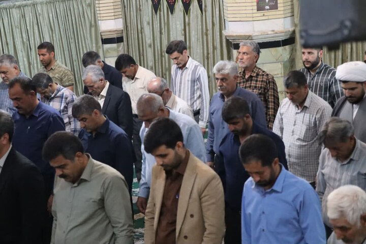 تصاویر/ اقامه نمازجمعه شهر زیدآباد