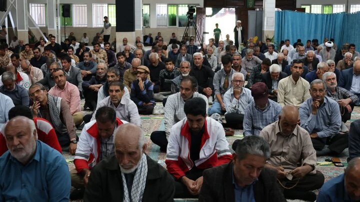 تصاویر/ اقامه نمازجمعه شهر رابر