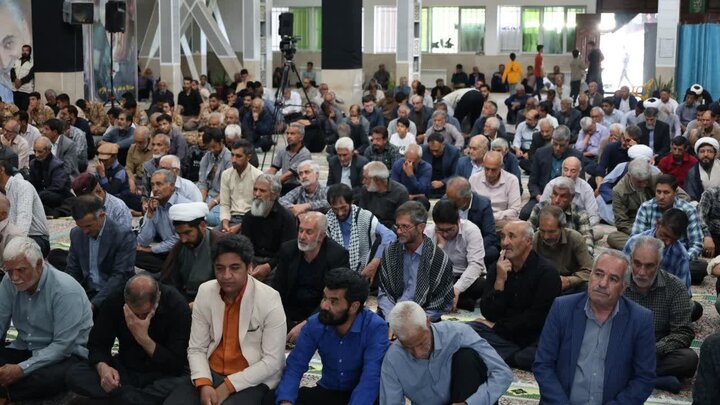 تصاویر/ اقامه نمازجمعه شهر رابر