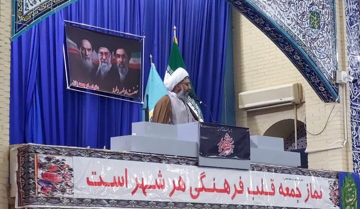 تصاویر/ آیین عبادی سیاسی نماز جمعه شهرستان زابل