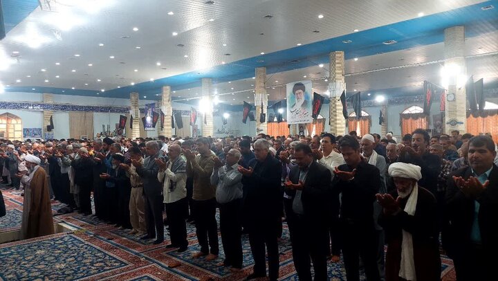 تصاویر/ آیین عبادی سیاسی نماز جمعه شهرستان زابل