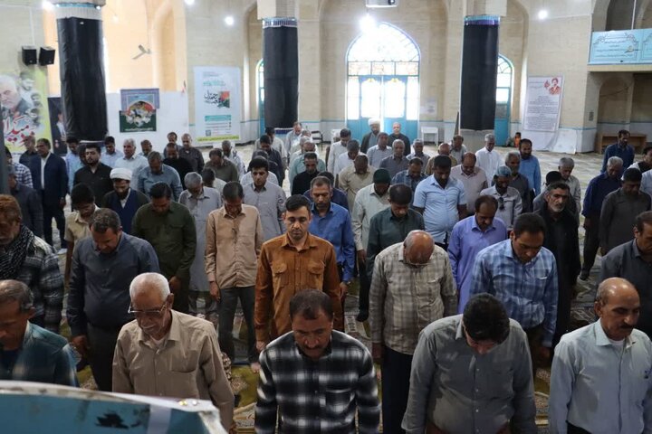تصاویر/ اقامه نمازجمعه شهر کهنوج