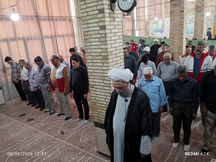 تصاویر/ اقامه نمازجمعه شهر شهداد