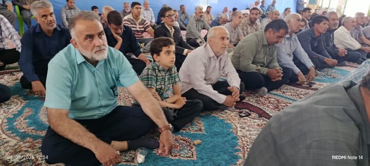 تصاویر/ اقامه نمازجمعه شهر صفائیه